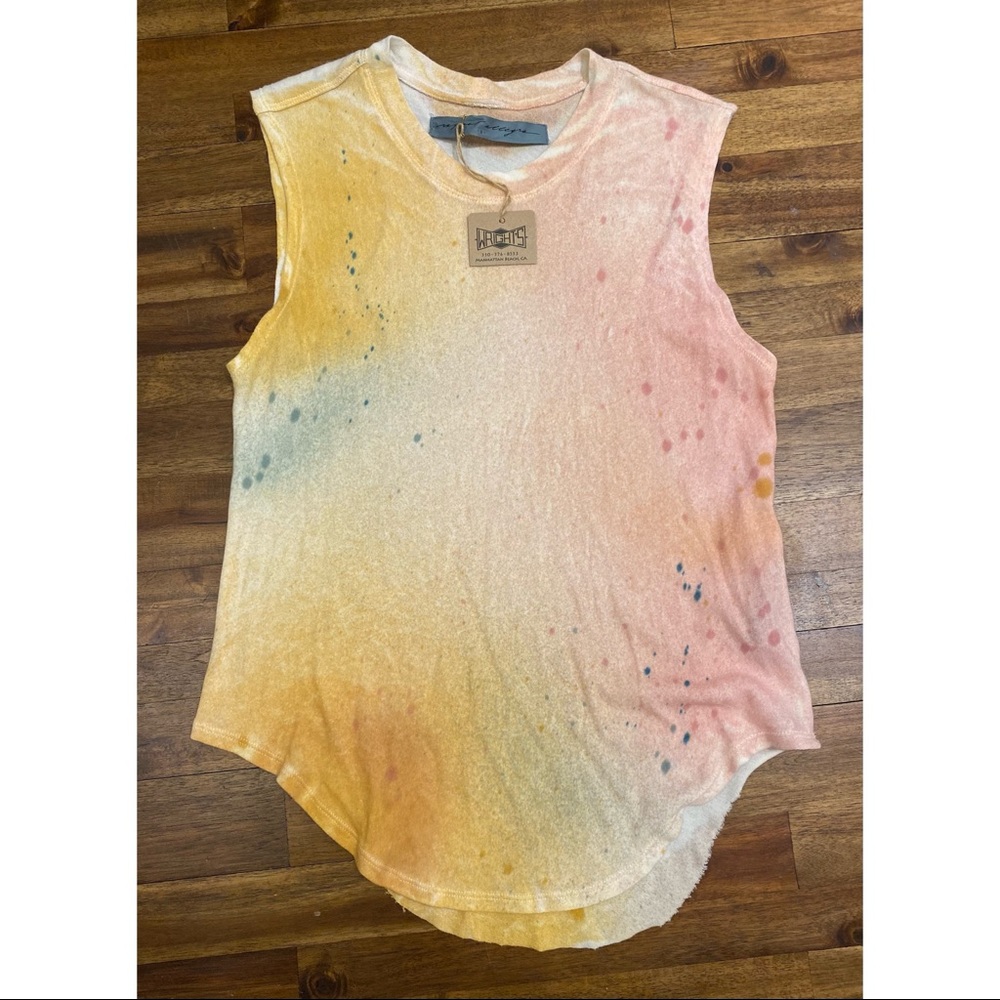 Raquel Allegra Muscle Tie Dye Tank
